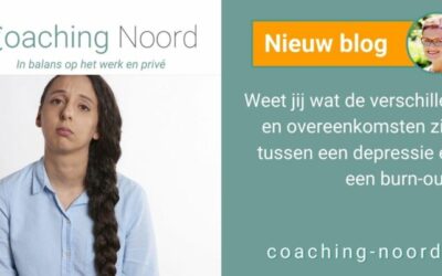 Weet jij wat de verschillen en overeenkomsten zijn tussen een depressie en een burn-out?